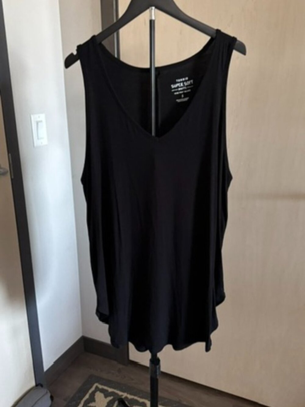 Torrid Super Soft Knits black tank